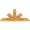 Ekena Millwork Saratoga Rough Sawn Timber Gable Bracket, Western Red Cedar, 36"W x 21"H x 2"D x 4"F, 14/12 Pitch GBW036X21X0204SAR00RWR - alternate 5